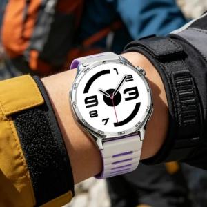 GEEKTHINK | 20/22mm Silicone Strap for Garmin Venu 4 45mm/Vivoactive 6 5 Magnetic Sports Band for Garmin Forerunner 570 165 255 265 Bracelet