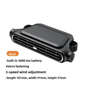 JIFANPAUL | USB Powered No-Leaf Rear Pillow Cooling Fan for Car