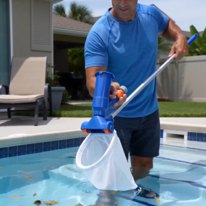 Meterk Pool Cleaning Set Swimming Pool Cleaning Tools Maintenance Above Ground Skimmer Vacuum Hose