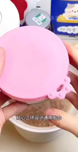 Food Grade Silicone 3 in 1 Can Lid Cover Universal Silikon Penutup Makanan Kucing Tin Susu 猫罐头盖子