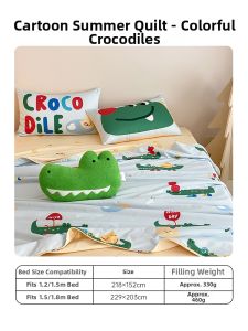 DOHIA | Child-friendly Cotton Air Conditioning Blanket