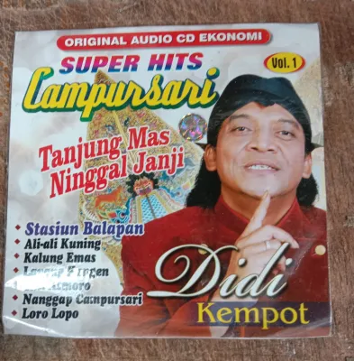 Kaset Cd audio origina super hits Didi kempot
