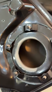 ถังน้ำมันเวฟ125iไฟเลี้ยงบังลม งานSKS RACING งานหนาเเข็งเเรง สำหรับทดเเทนของเดิม