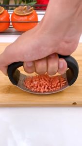 Alat Press Penghancur Bawang Stainless Steel