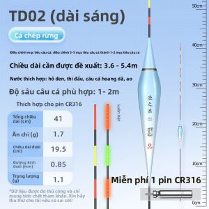 YUZHIYUAN | Đèn Phao Điện Tử Đổi Màu Sáng Nhạy Cảm Ban Đêm