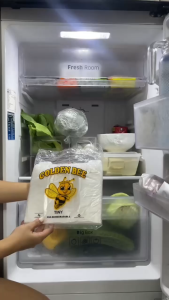 Golden Bee Plastic Sando  Bag Matibay | Mini Tiny Medium | WHOLESALE  ( 10 packs / Approx. 38-40pcs per pack )