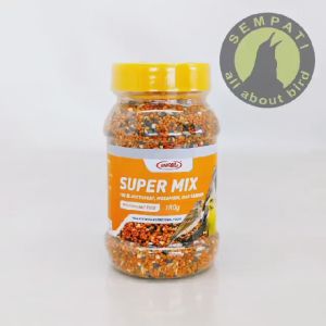 SEMPATI Unique Super Mix 180 Gr Pakan Burung Blackthroat Sanger Mozambik Premium Daily Food Pakan Biji Bijian Sari Buah Nutrisi Tinggi