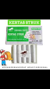 Kertas Thermal Struk Kasir Coreless 57x30 mm KUYA