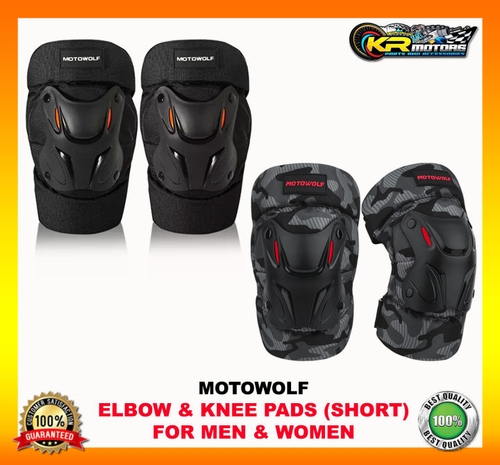 Protective Riding Gear Motowolf Elbow and Knee Pads ( Short - Free Size ) Protective Riding ...