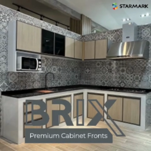 ตู้แขวนบานเปิดคู่ รุ่น BRIX W80 x D32.2 x H60CM.STARMARK