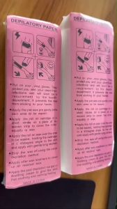 50-100 แผ่น Wax พร้อมส่ง ผ้าแว็กซ์ขน กระดาษแว็กซ์กำจัดขน