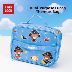 LianLock | Dual-use Thermal Insulated Large Capacity Lunch Bag Zippered Thick