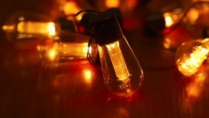 Outdoor Solar Festoon Lights Retro Bulb Design for Camping Gatherings and Garden Table Displays