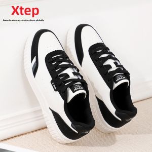 XTEP | Lightweight Soft Bottom Waterproof White Womens Running Shoes
