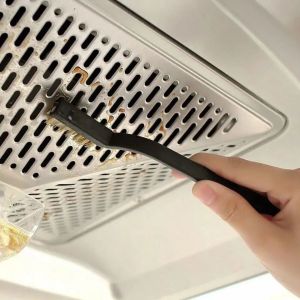 Bộ Chổi Thép Không Gỉ Mạnh Mẽ Cho Máy Hút Mùi Nhà Bếp Chổi Rửa Bếp Gas Chổi Lông Cứng Rửa Khe Hở Bộ Dụng Cụ Vệ Sinh Nhà Bếp