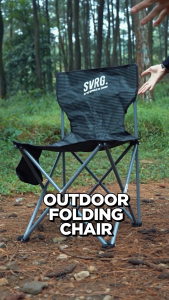 SVRG. Outdoor Folding Chair - Portable Camping Chair - Kursi Lipat