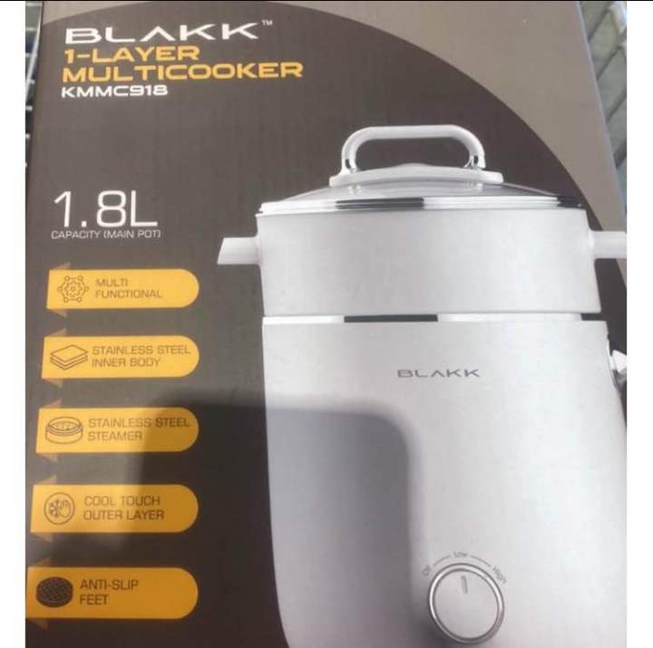 BLAKK 1 Layer Multicooker | Lazada PH