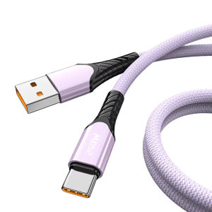 Cáp USB-C Sang USB-C NNBILI 240W Hỗ Trợ Sạc Nhanh PD Dành Cho MacBook Samsung iPhone Hỗ Trợ QC4.0 Dây Nguồn A-C Và C-C Dòng Điện Tối Đa 6A Chất Liệu Bện.
