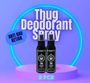 BELI 1 GRATIS 1 Thug deodorant 100 Mil HEMPAS BAU BADAN DAN KERINGAT