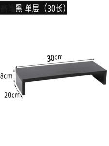 Wooden Computer Notebook Stand Elevator Heat Dissipation Desktop Wooden Base Table Top Keyboard Desktop Shelf Accessories