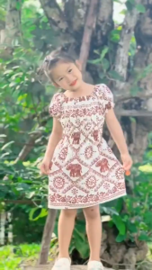 ชุดเดรสลายช้างเด็ก #ชุดตุ๊กตาเด็ก S•M•L ♥️ ❌❌แต่ละไซส์ตำแหน่งลายช้างจะไม่เหมือนกัน ดูตัวอย่างจากรูปได้เลยค่ะ