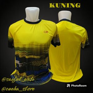 BAJU VOLLY #BAJU BADMINTON #BAJU OLAHRAGA LENGAN PENDEK FULL PRINTING