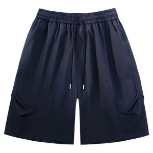 OUMULONG | Navy Quick Dry Multi-Sport Shorts Mens