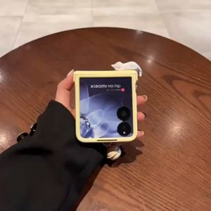 เคสโทรศัพท์มือถือสำหรับ Xiaomi MIX Flip ลายแมวสุดน่ารัก พร้อมฝาพับสุดเก๋ 🐱💛