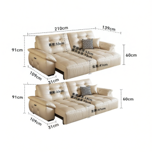 LFF | Zero Wall Reclining Sofa Bed