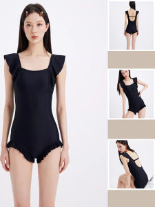 Slimming Belly Concealing Small Breast Gathering Swimsuit