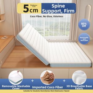 NUOMU | Firm Natural Coconut Fiber Foldable Mattress