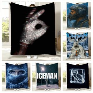 Bandai | Rapper D-Drake Iceman Music 2026 Album Flannel Blanket Soft Throw Blanket Art For Home Decor Bedroom Bed Sofa Picnic Fans Gifts
