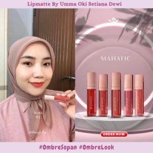 OMBRE SOPAN MAHATIC Lipmatte Free Pouch by Oki Setiana Dewi 2 Pcs Tahan 12 Jam
