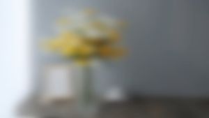 BELLIS PERENNIS DAISY ARTIFICIAL Chrysanthemum Fake Flower Living Room Home Decoration Bunga Hiasan Rumah (5 FLOWERS)