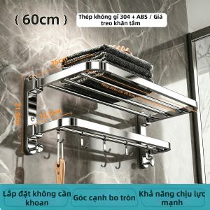 LANGBA | Kệ Tắm Inox 304 Không Cần Khoan