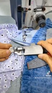 Cữ canh lề có hít nam châm sử dụng cho máy may công nghiệp và gia đình cô điển