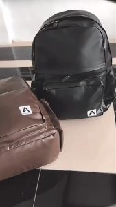 TAS SEKOLAH KULIAH KERJA TAS LAPTOP TAS RANSEL SEKOLAH TAS RANSEL KULIT PU TAS RANSEL LAPTOP BACKPACK TAS PRIA Wanita TAS GENDONG TAS PUNGGUNG