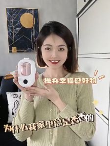 Aroma diffuser for home USB Rechargeable Automatic air freshening spray machine 4-Modes Hang on the wall