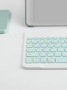 Numchai 10.1 InchPortable Wireless Keyboard and Mouse Combo for iPad Android Samsung Xiaomi Tablets - Wireless