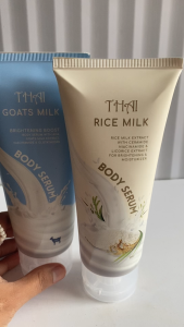 Thai Handbody Serum Goats Milk Rice Milk Mencerahkan Tubuh 200ml