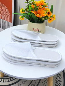 10 Upsize Pairs Sandals Disposable SPA Hotel Guest Slippers Close Toe 28x11cm Sandal