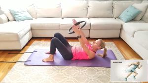 AFOODER ห่วงพิลาทิส วงกลมพิลาทีส อุปกรณ์ออกกำลังกายพิลาทิส อุปกรณ์ออกำกาย ห่วงลดต้นขา วงกลมพิลาทิส หมดทุน หมดน้ำหนัก วงแหวน อุปกรณ์ฟิตเนส ตัวเลือก 12 ร