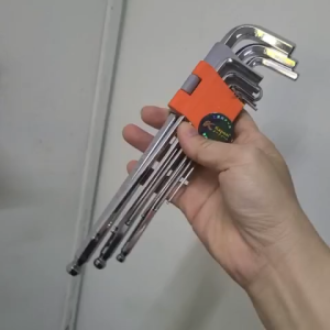 PHỤ KIỆN SỮA CHỮA -BỘ 9 LỤC GIÁC I  KAPUSI ĐẦU ( BI TRẮNG MỜ_K0191_9PC) -( BI Trắng DÀI_ K0193)