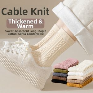 Warm Thick Cotton Socks for Women Autumn Winter