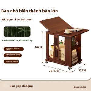 FANTANYIPIN | Bàn Di Động Gập Cổ Điển