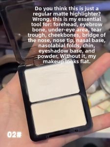 Natural Highlighter Matte Dual-finish Micro Pearl Face Brightener
