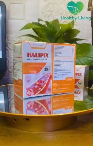[CHÍNH HÃNG 100%]HALIPIX Viên Uống Hỗ Trợ Sức Khỏe Huyết Áp Tim Mạch Ổn Định Đường Huyết Phòng Ngừa Đột Quỵ An Toàn
