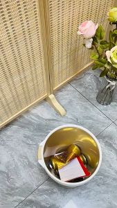 Saco De Lixo Descartável Portátil Com Cordão Alça Cordão Abertura Cozinha Plástico Fechamento Automático Saco De Lixo Doméstico 45cmx50cm  抽绳垃圾袋 一次性加厚垃圾袋