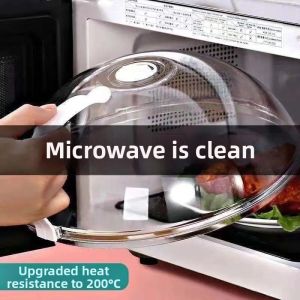 Anti-Splash Heat Resistant Microwave Cover