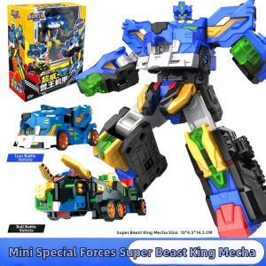 Mini Transformable Robot Toy